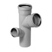 HTEP rohová paneláková odbočka pravá DN 110/110/75 87°