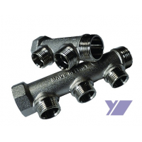 Rozdělovač ITAPO bez ventilu 455 pro ústřední topení - 2 vývody