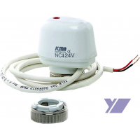 Elektrická hlavice ICMA NC - bez proudu zavřeno 24V, rozměr 983/24V M28x1,5