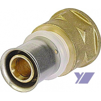 Lisovací přechod s vnitřním závitem COMISA, 16 x 1/2