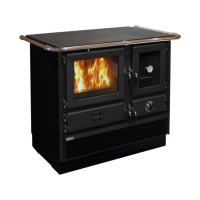 MBS - SD sporák SUPER THERMO MAGNUM ČERNÁ pravý, 16,3kW/10,1kW