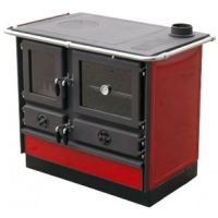 MBS - sporák SD THERMO MAGNUM PLUS ČERVENÁ pravý, 14,3kW/10,2kW